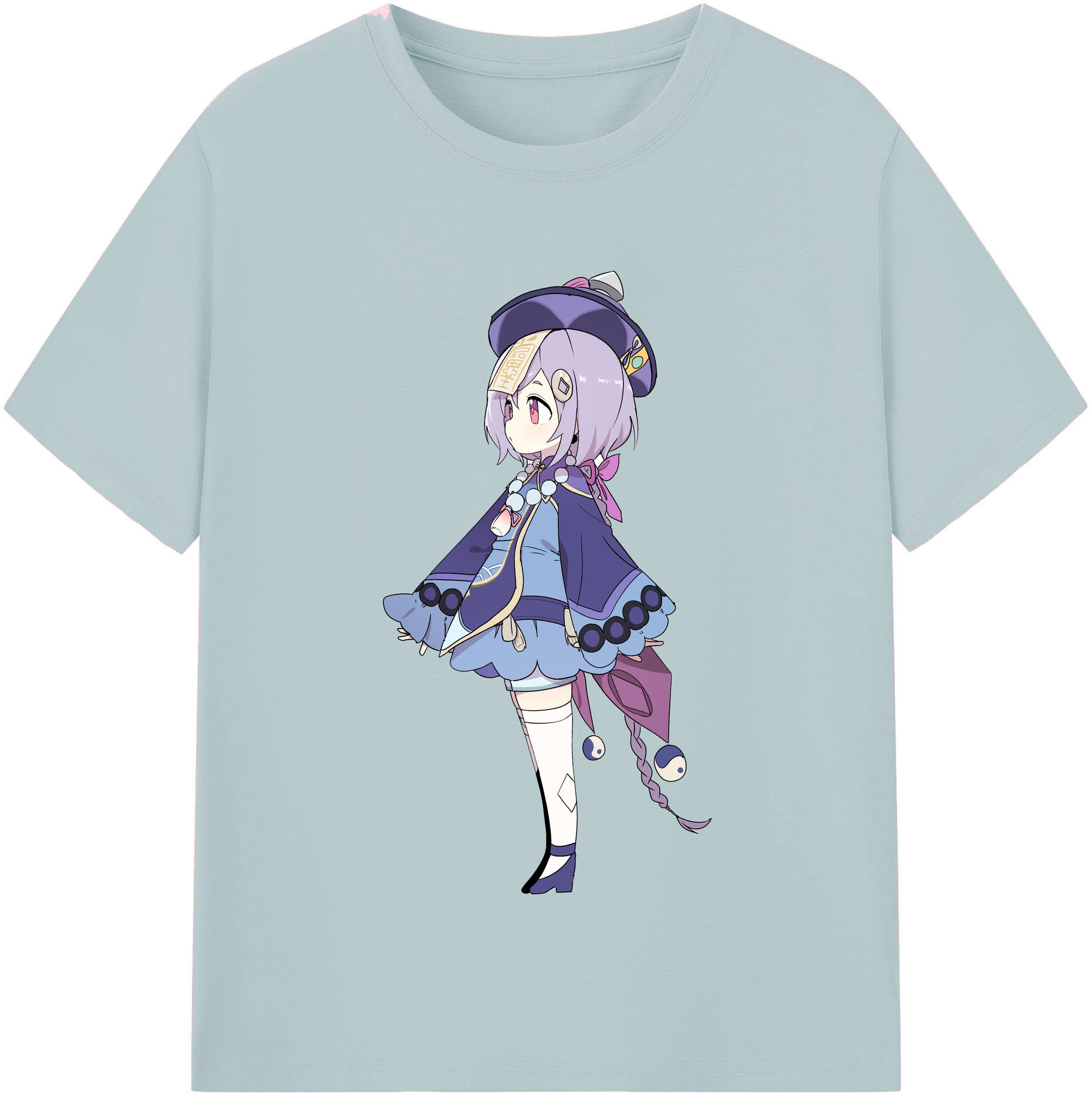 げんし神 七七 なな  genshin Nana 綿100％半袖Tシャツ（フロントプリント）